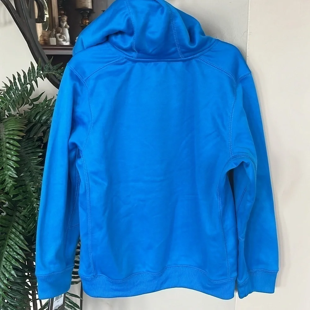 Brand New Nike Awesomeness Blue Orange Hooded Sweatshirt Football Sports Hoodie